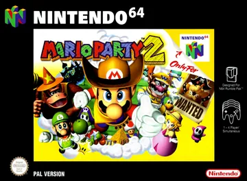 Mario Party 2 (Europe) (En,Fr,De,Es,It) (Wii Virtual Console) box cover front